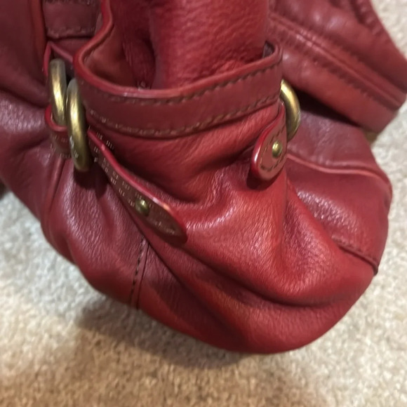 Marc Jacobs red leather shoulder bag - Picture 5 of 6